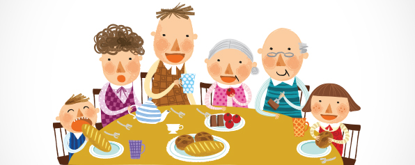 가족과 자주 식사하세요?